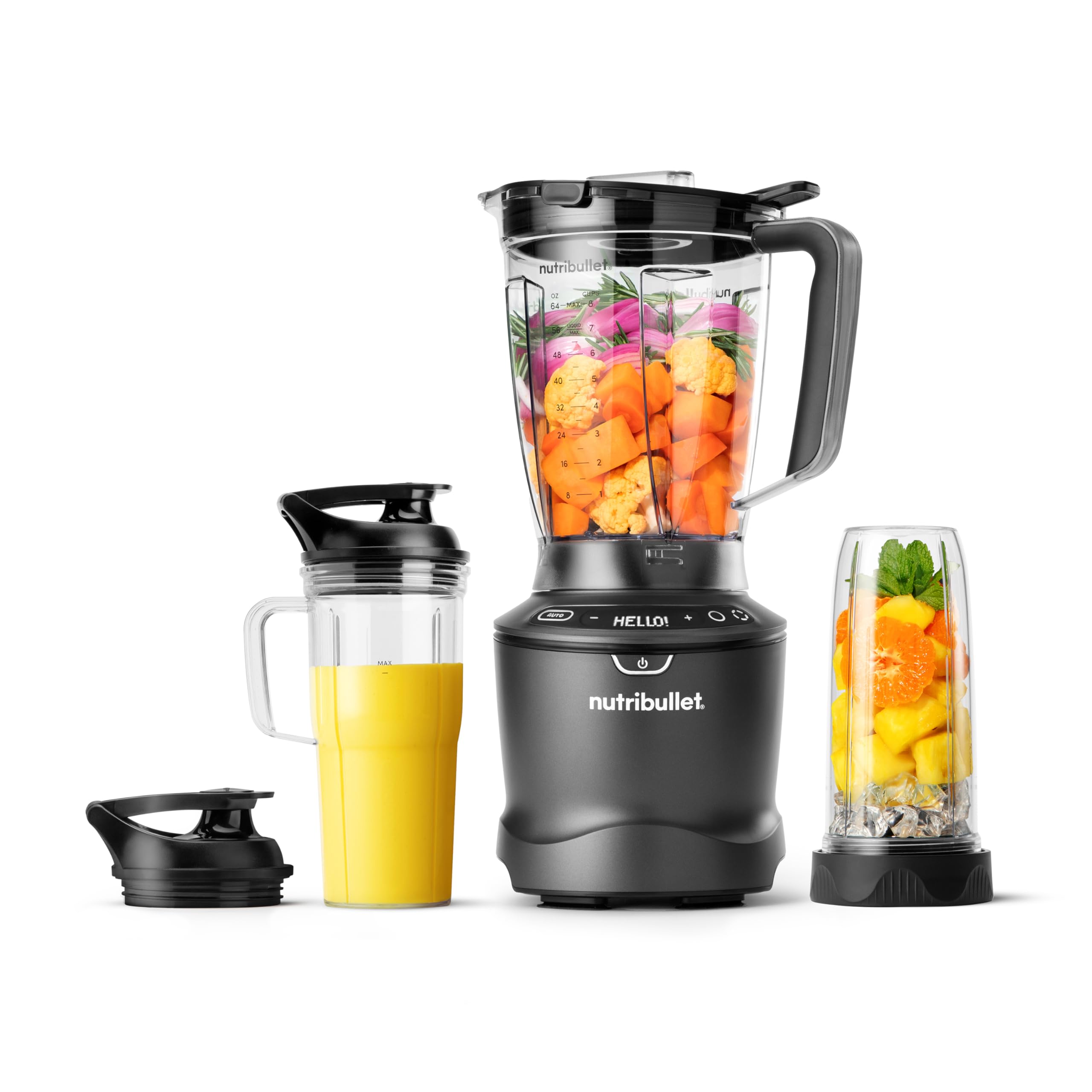 Licuadora Nutribullet Smartsense 1400w Gris Gunmetal 1.5l - Venta Internacional.