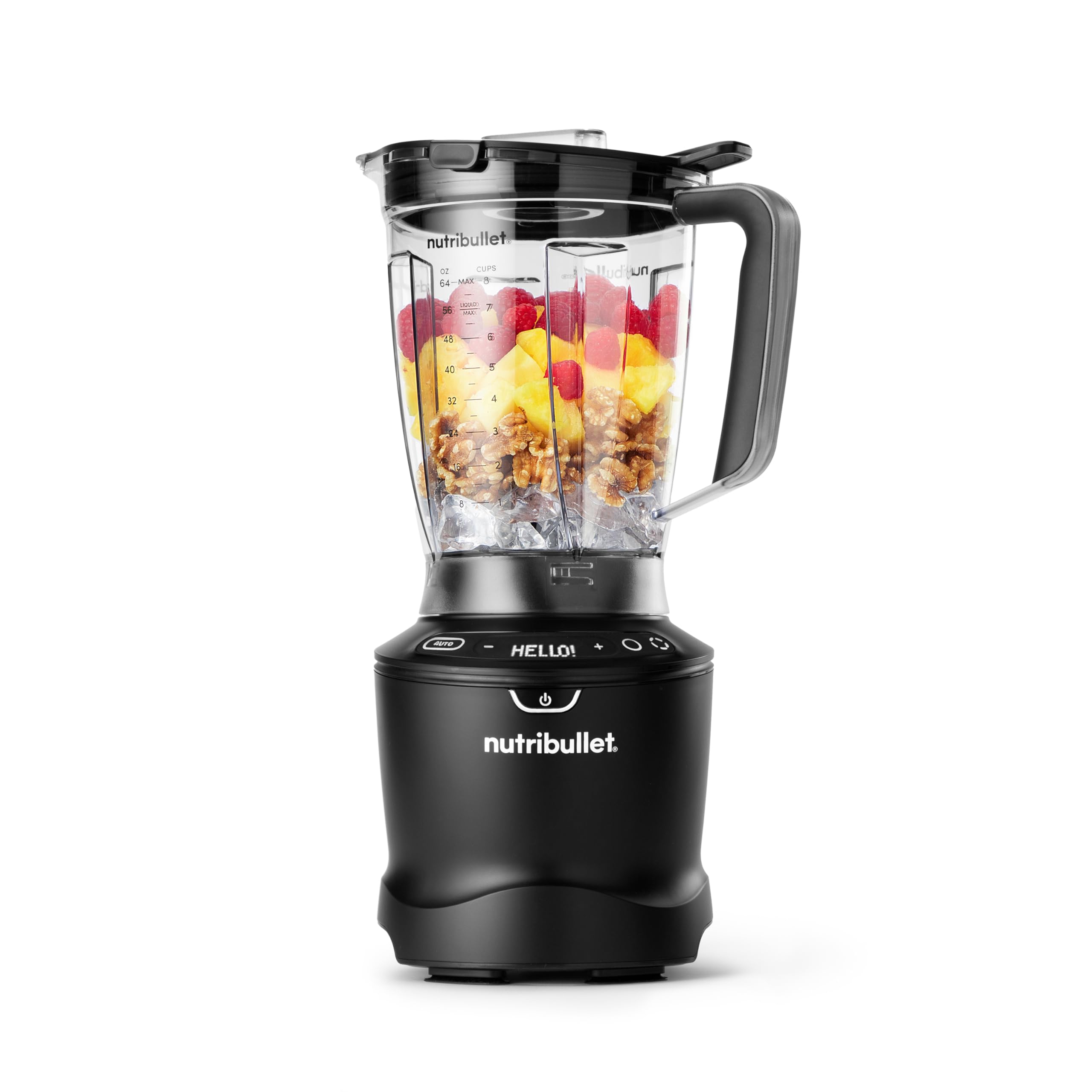 Licuadora Nutribullet Smartsense De 5 Velocidades, 1400 W, Color Negro Mate - Venta Internacional.