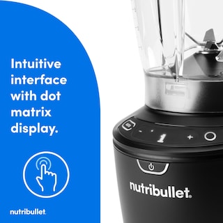 Foto 6 | Licuadora Nutribullet Smartsense De 5 Velocidades, 1400 W, Color Negro Mate - Venta Internacional.