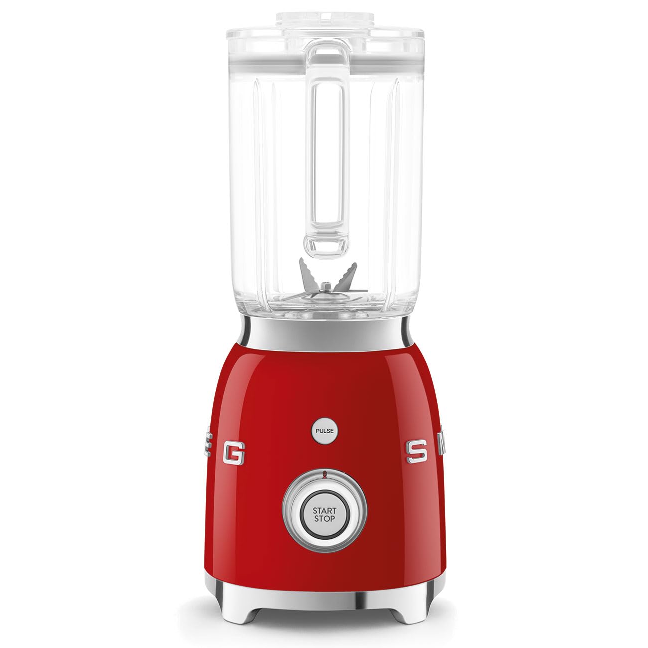 Foto 4 pulgar | Licuadora Smeg Retro Para Encimera, 1,5 L, 4 Velocidades, Color Rojo - Venta Internacional.