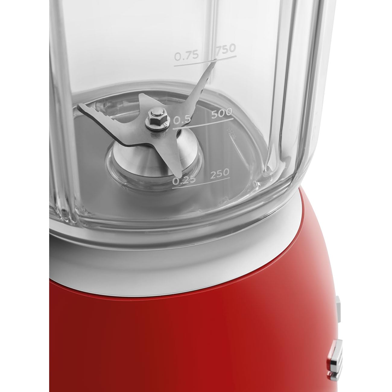 Foto 7 pulgar | Licuadora Smeg Retro Para Encimera, 1,5 L, 4 Velocidades, Color Rojo - Venta Internacional.