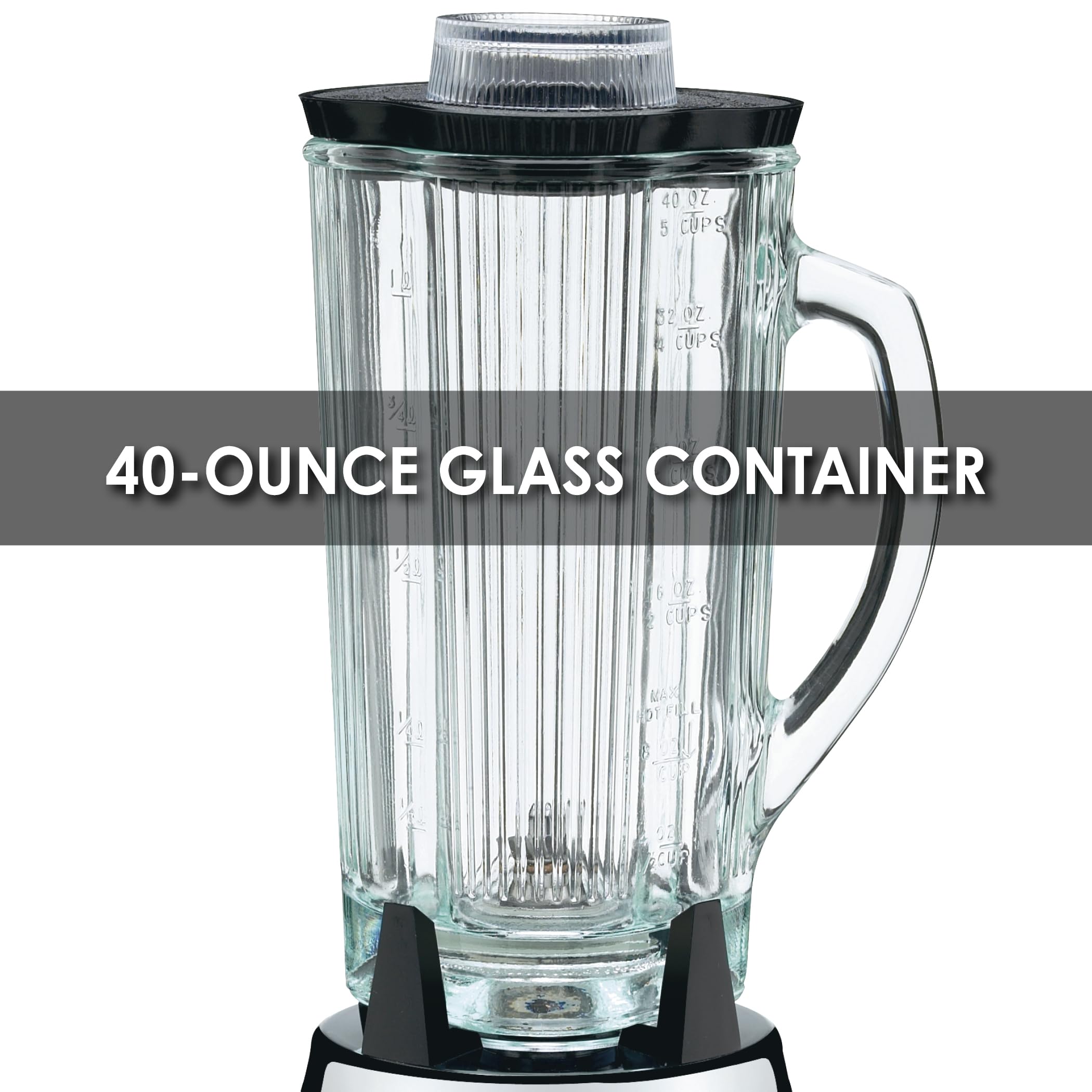 Foto 3 pulgar | Licuadora Waring Commercial Bb900g 1/2 Hp, Cristal Cromado De 1,2 Litros - Venta Internacional.