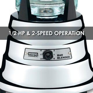 Foto 4 | Licuadora Waring Commercial Bb900g 1/2 Hp, Cristal Cromado De 1,2 Litros - Venta Internacional.