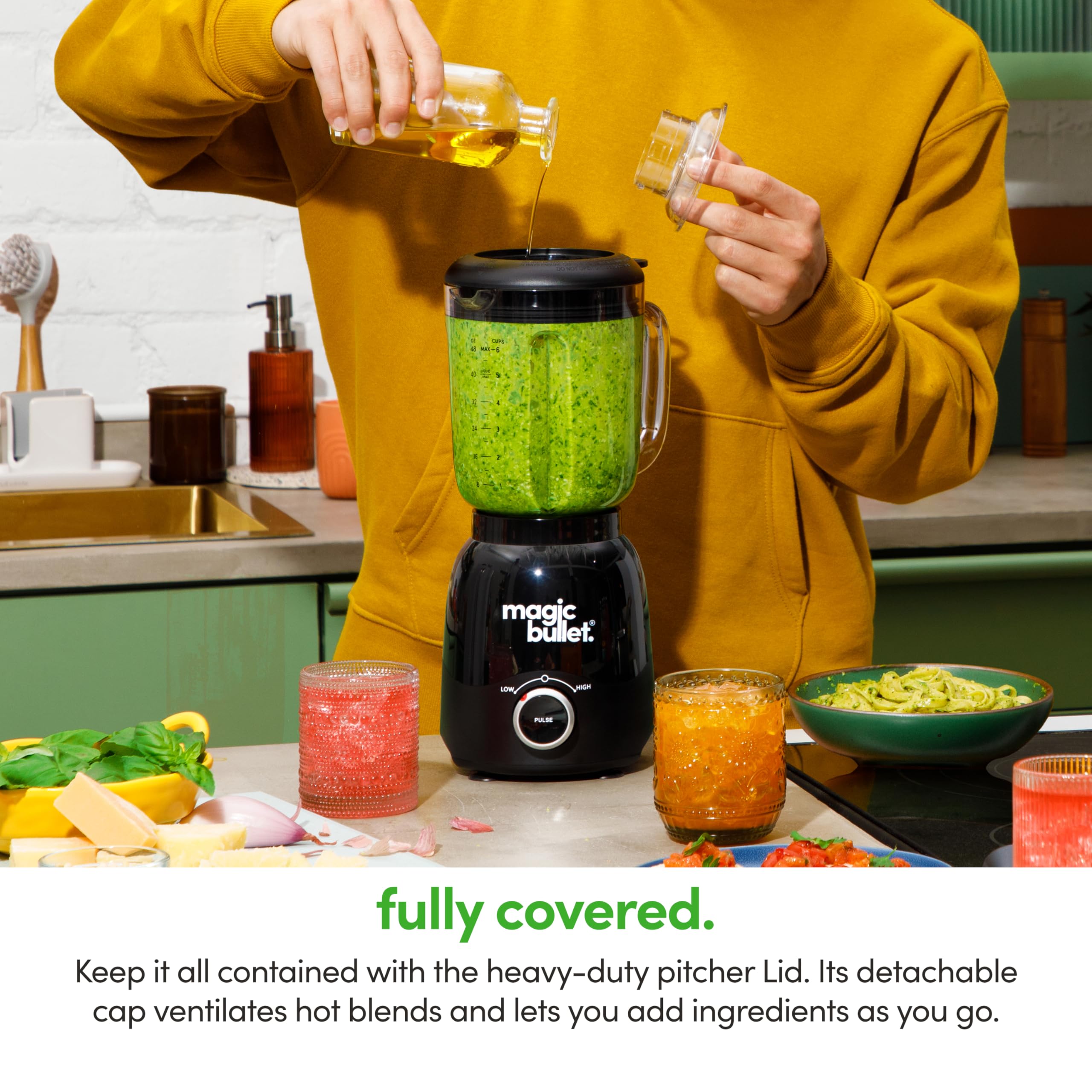 Foto 5 pulgar | Jarra Blender Magic Bullet Mbf50100ak De 1,4 L Y 500 W - Venta Internacional.