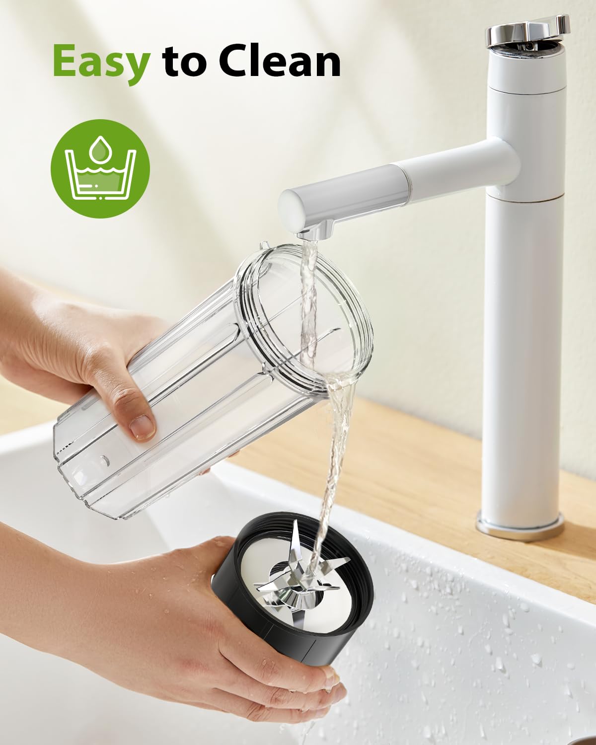 Foto 7 pulgar | Licuadora Koios Smoothies 900 W Con Molinillo, 3 Vasos Portátiles, 660 Ml - Venta Internacional.