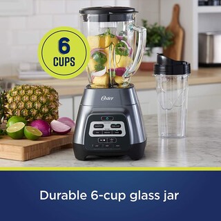Foto 5 | Blender Oster Para Batidos, Batidos Y Salsas, 1,4 L, Color Gris - Venta Internacional.