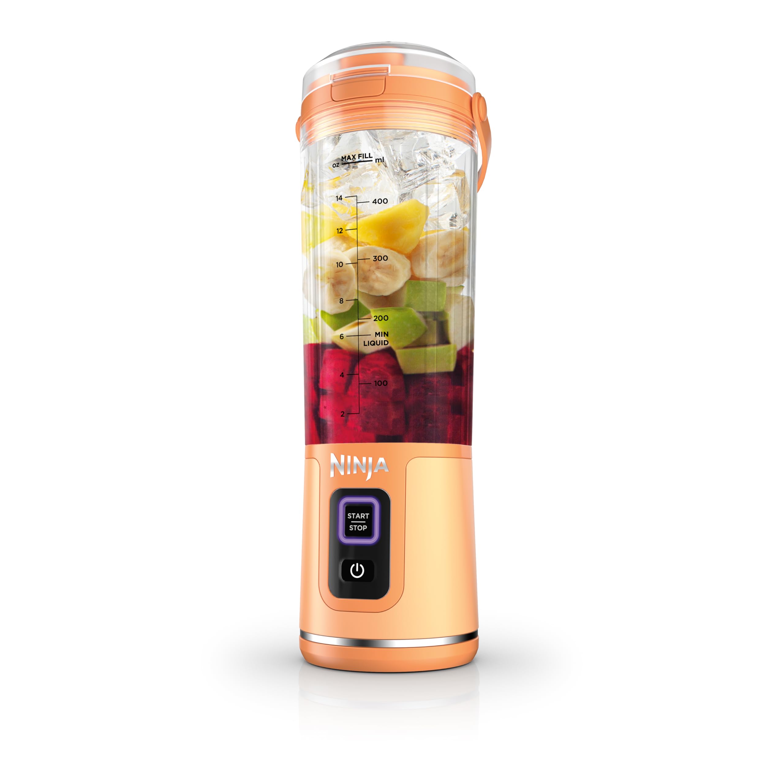 Foto 2 pulgar | Licuadora Portátil Ninja Blast Bc151ao 530 Ml Naranja Albaricoque - Venta Internacional.