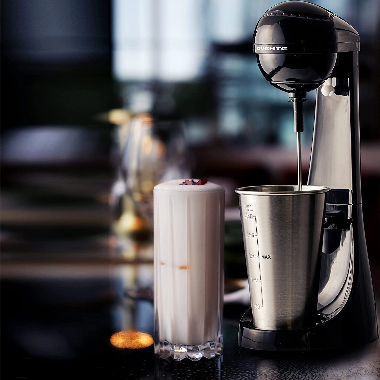 Foto 6 | Batidora Clásica Ovente MS2070B 450 ml 2 Velocidades Negra - Venta Internacional