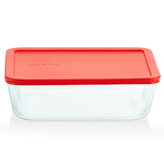 Foto 1 | Recipiente De Vidrio Para Almacenamiento De Alimentos Pyrex Simply Store, 11 Tazas - Venta Internacional.