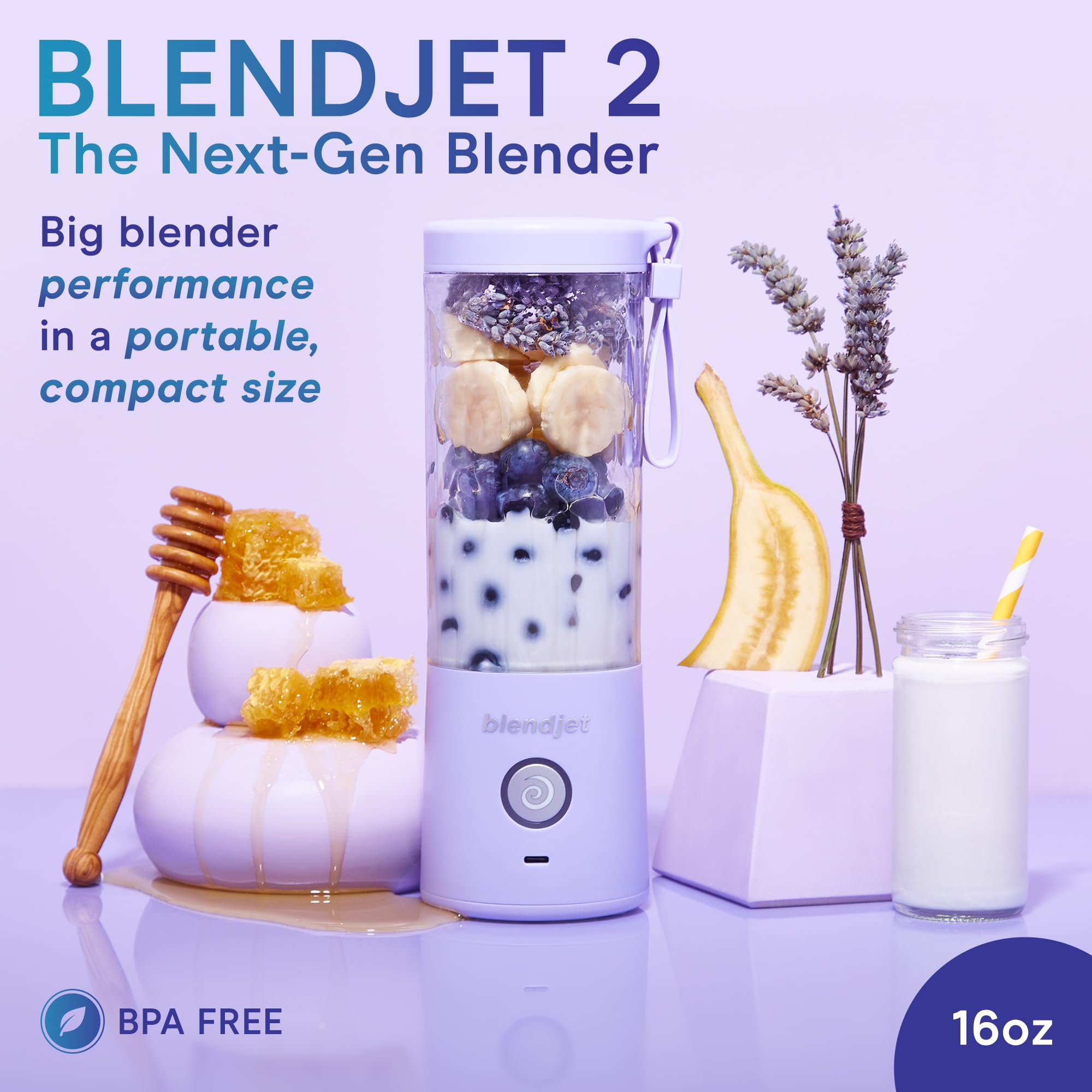 Foto 3 pulgar | Licuadora Portátil Blendjet 2 De 480 Ml, Inalámbrica, Usb C, Recargable - Venta Internacional.