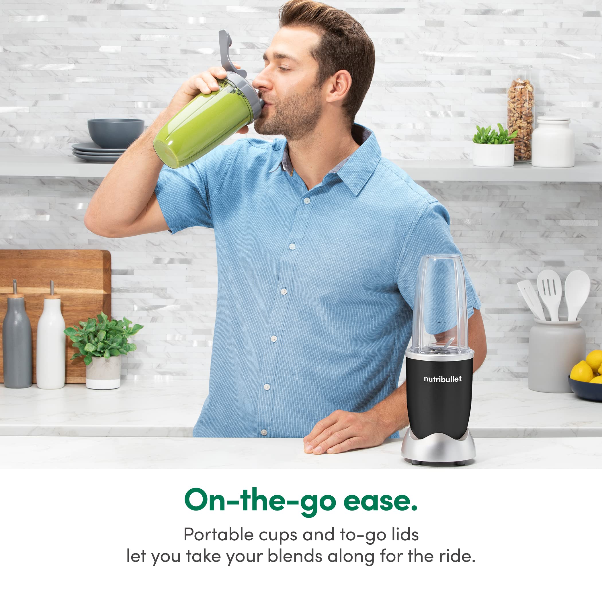 Foto 6 | Licuadora Nutribullet Nb9-1301k Pro 900 W, 13 Unidades, Color Negro Ónix - Venta Internacional.