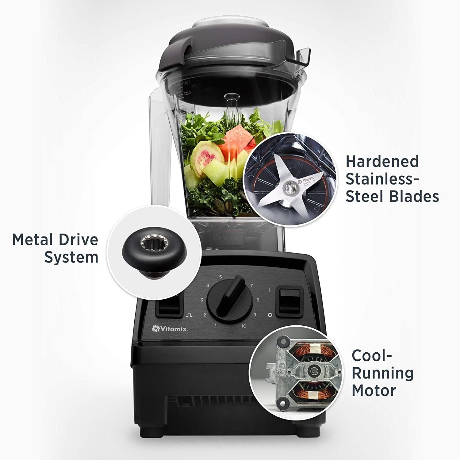 Foto 3 pulgar | Licuadora Vitamix E310 Explorian Professional 1.4 L 10 Velocidades Roja - Venta Internacional.