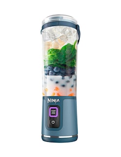 Foto 1 | Licuadora Batidora Portátil Ready Cook Ninja Blast Azul Vaso de 18 Oz Recargable con USB-C Tapa Antifugas y Boquilla