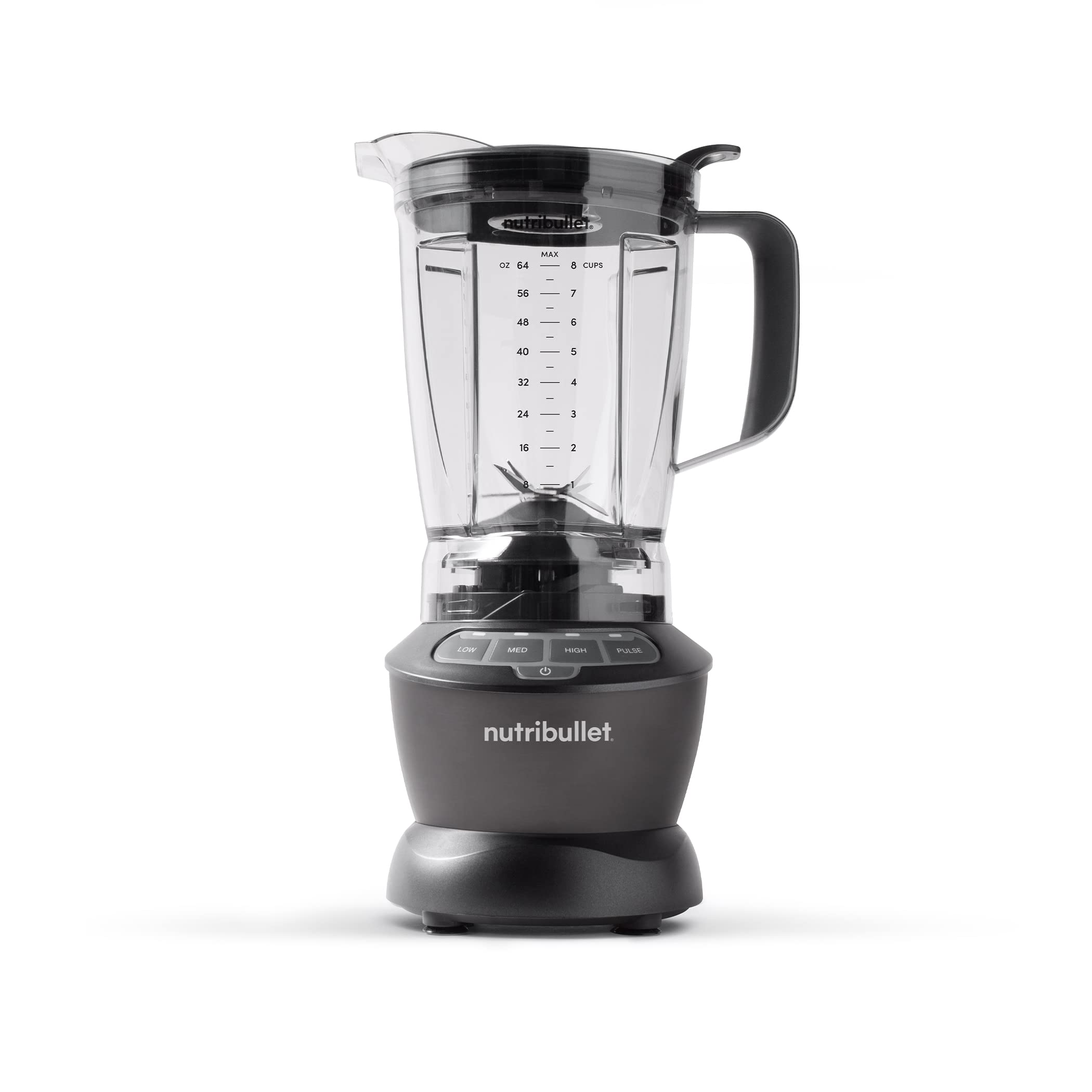 Foto 2 pulgar | Licuadora De Sobremesa Nutribullet Nbf50400 1.8l 1200w Gris Oscuro - Venta Internacional.