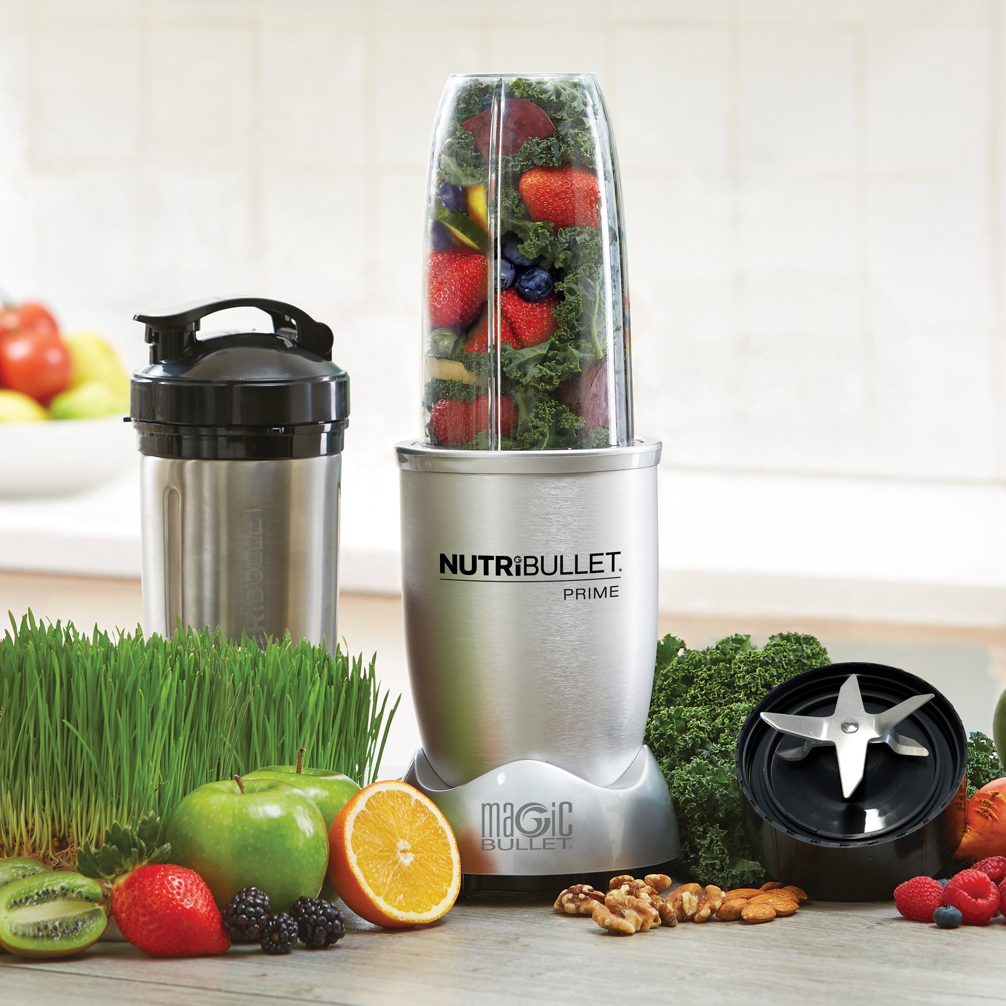 Foto 3 pulgar | Licuadora Nutribullet 1000w Prime Edition Con Vaso Inoxidable - Venta Internacional.