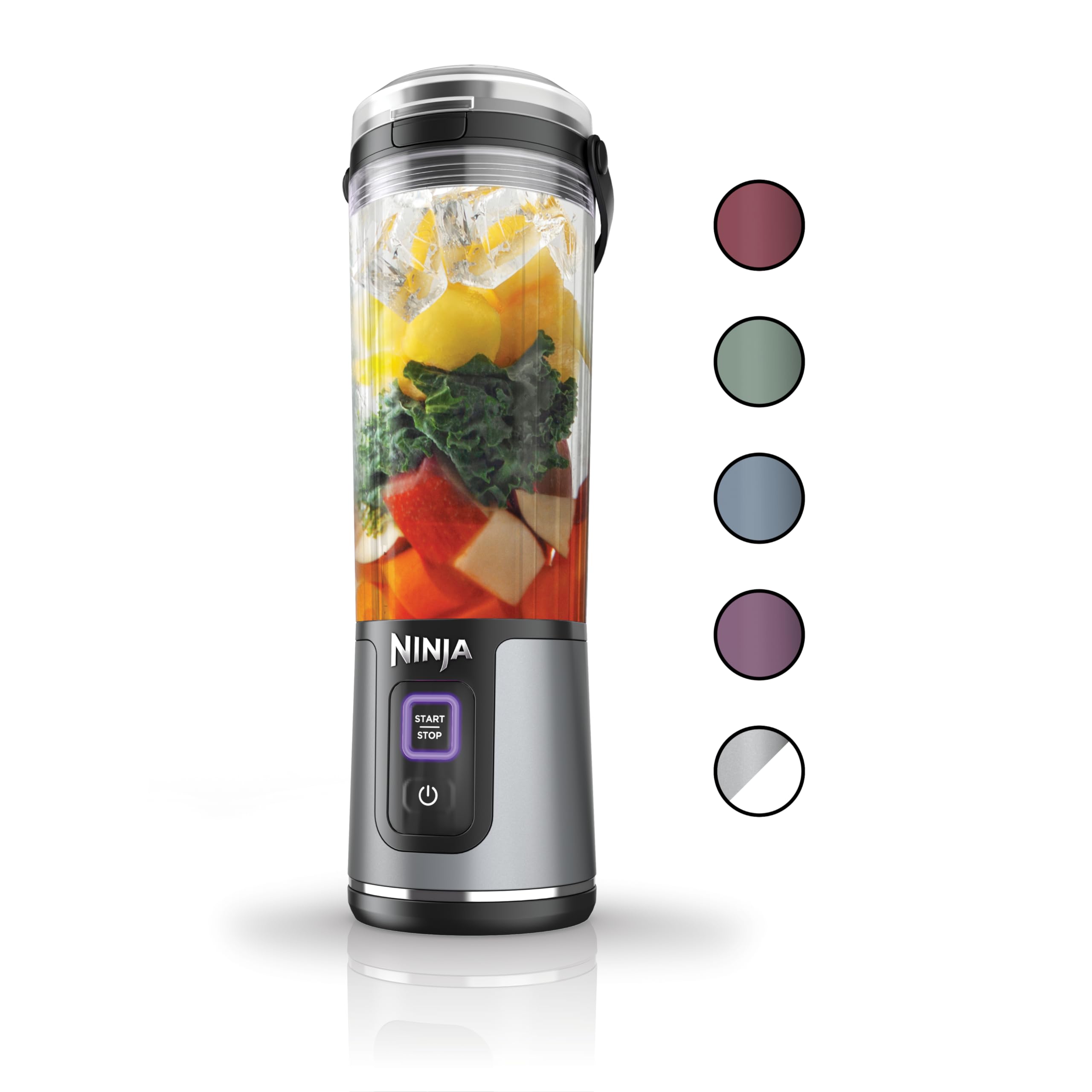 Foto 4 pulgar | Ninja Mini Licuadora Blast Blender Portátil De 532ml (18 Oz)  Gris (reacondicionado)