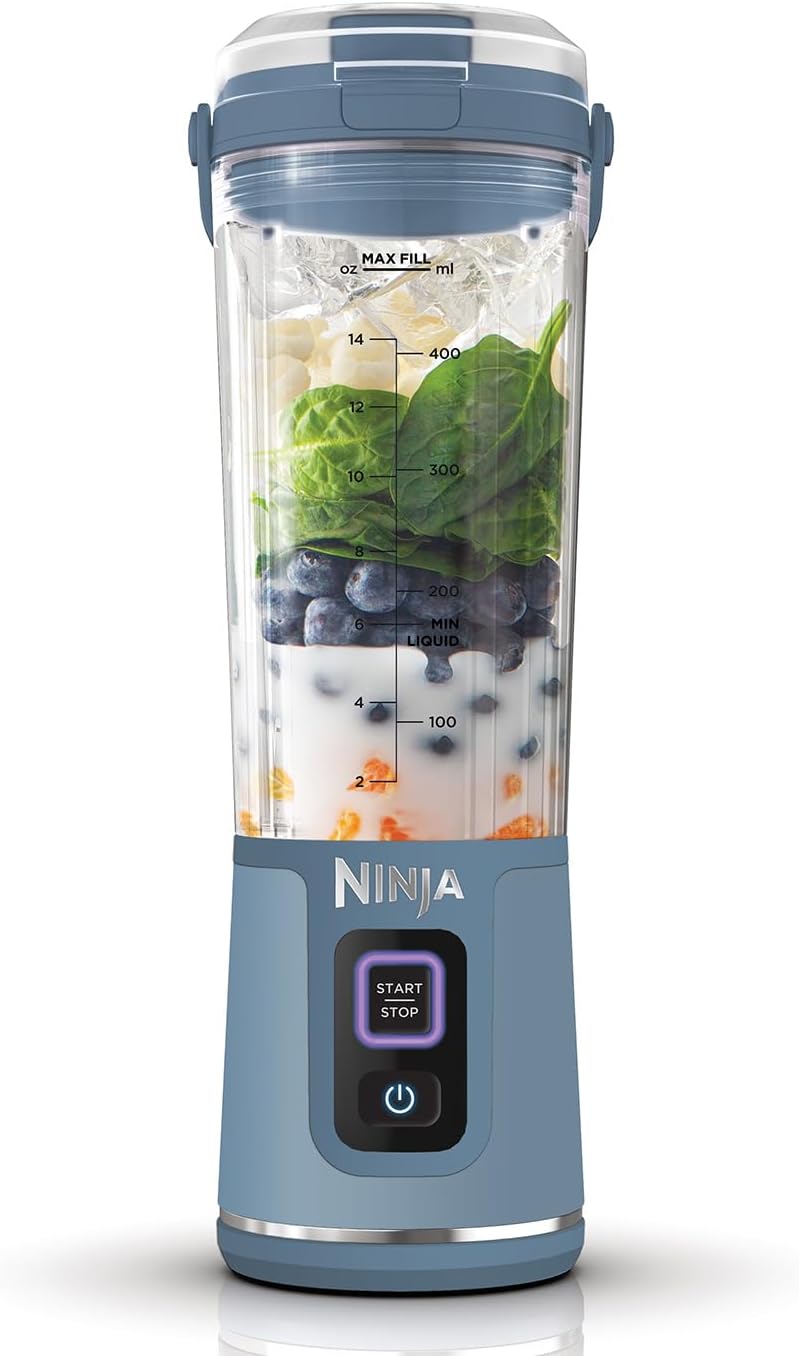 Foto 2 pulgar | Ninja Mini Licuadora Blast Blender Portátil De 532ml (18 Oz)  Azul (reacondicionado)