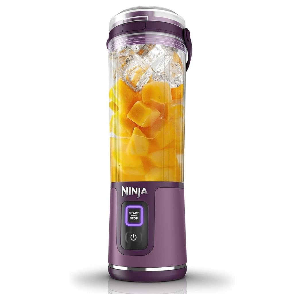 Ninja Mini Licuadora Blast Blender Portátil De 532ml (18 Oz)  Morada (reacondicionado)