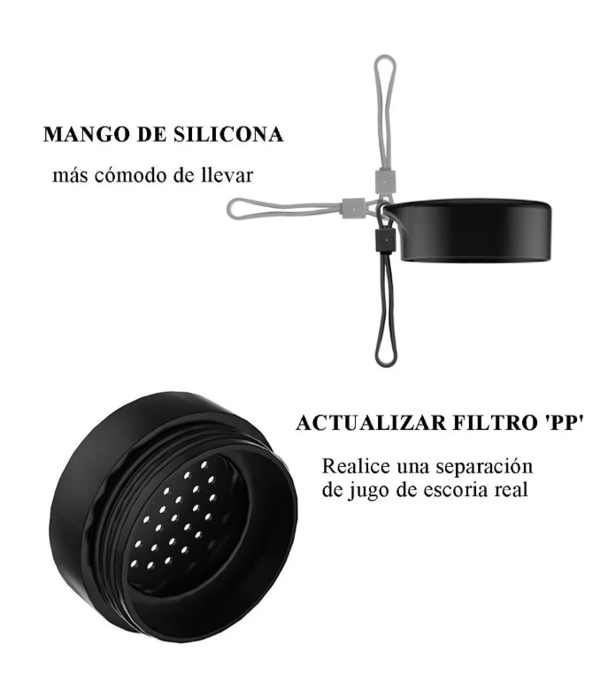 Foto 5 pulgar | Mini Vaso Licuadora Procesadora Portatil Usb Recargable Color Negro