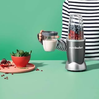 Foto 2 | Licuadora Nutribullet De Alta Velocidad De 600 W 8 Piezas Gris 1 Año De Garantía - Venta Internacional.