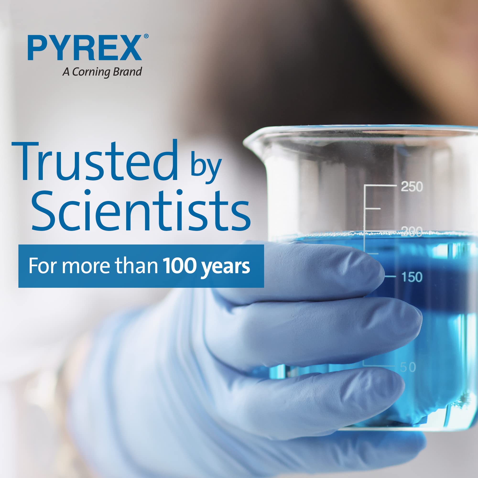 Foto 7 | Vaso De Vidrio Pyrex Griffin Low Form  1 Litro (2 Paquetes)  Laboratorio De Química - Venta Internacional.