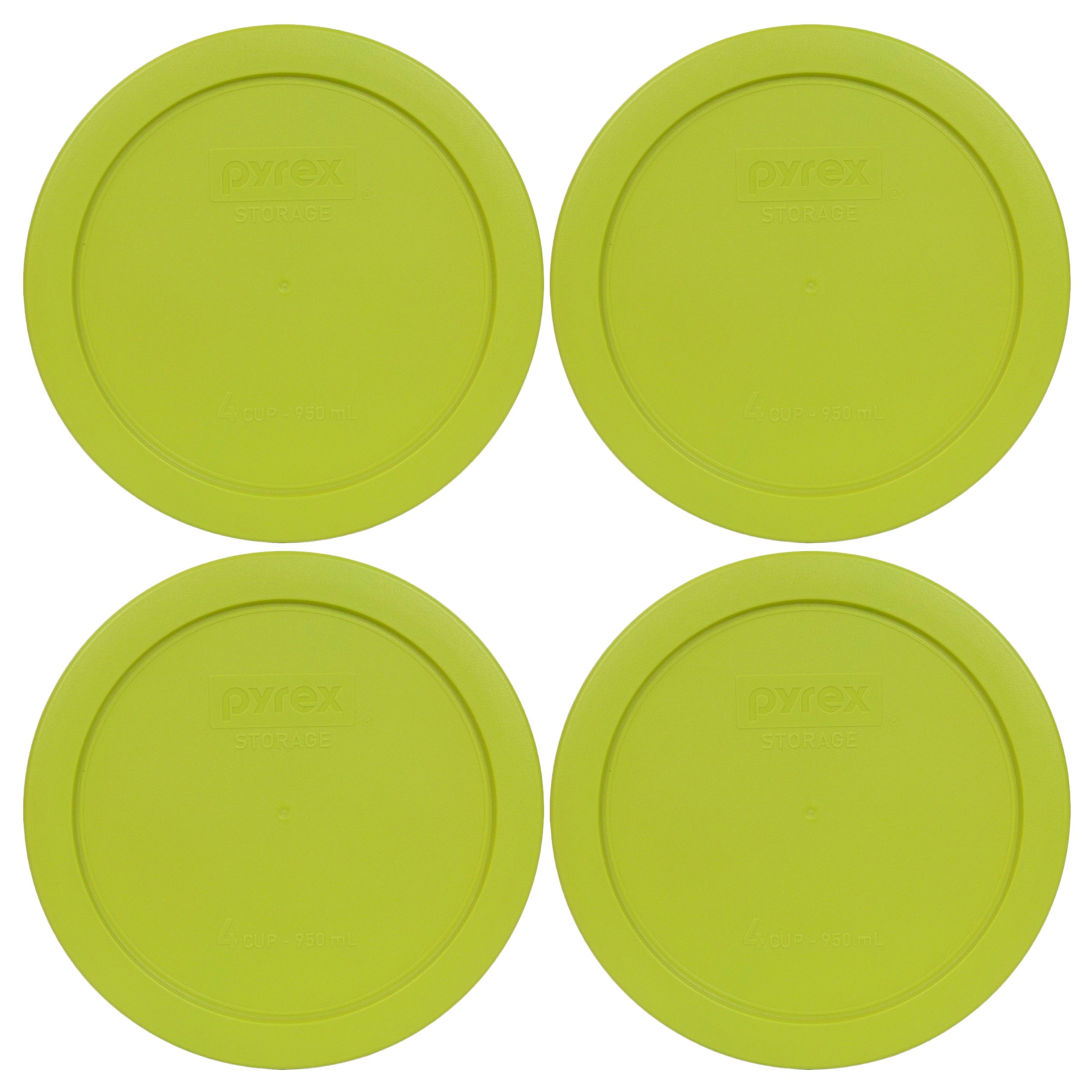 Foto 2 pulgar | Tapa De Almacenamiento Pyrex 7201-pc  950 Ml  Plástico Verde Edamame  4 Unidades - Venta Internacional.