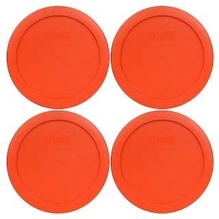 Foto 1 | Tapas De Repuesto Para Almacenamiento De Alimentos Pyrex 7201-pc 950 Ml (paquete De 4) - Venta Internacional.