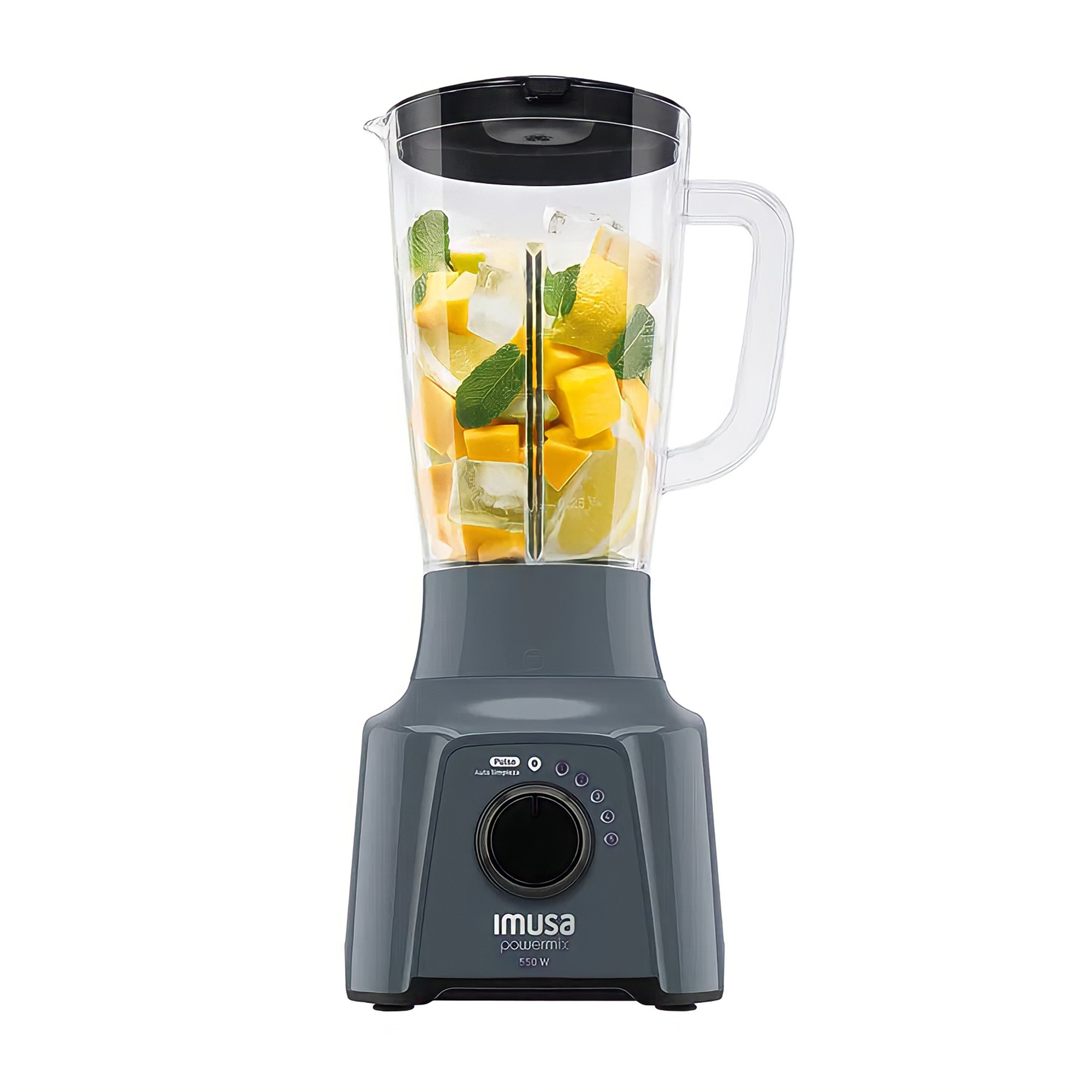 Licuadora T-Fal Powermix 2 Velocidades Vidrio Gris