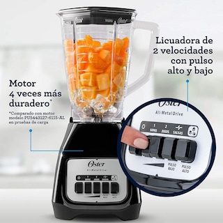 Foto 2 | Licuadora Oster BLlstkapbpb013 2 Velocidades Pulso y Vaso Plástico