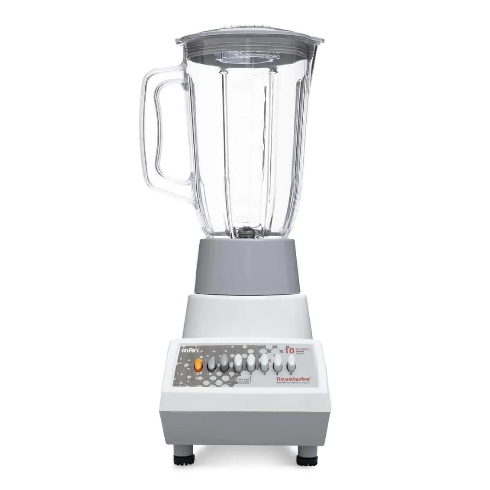 Licuadora Man Lpp-510 Blanca Vaso Plástico Cap 1.5 Lt. 10 Vel. 550w $1,154
