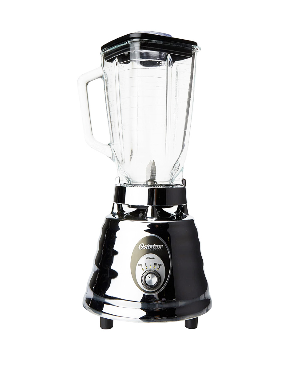 Foto 2 pulgar | Licuadora Clásica Oster 465042000 color Plata 3 VEL Vaso de Vidrio con Mini Vaso