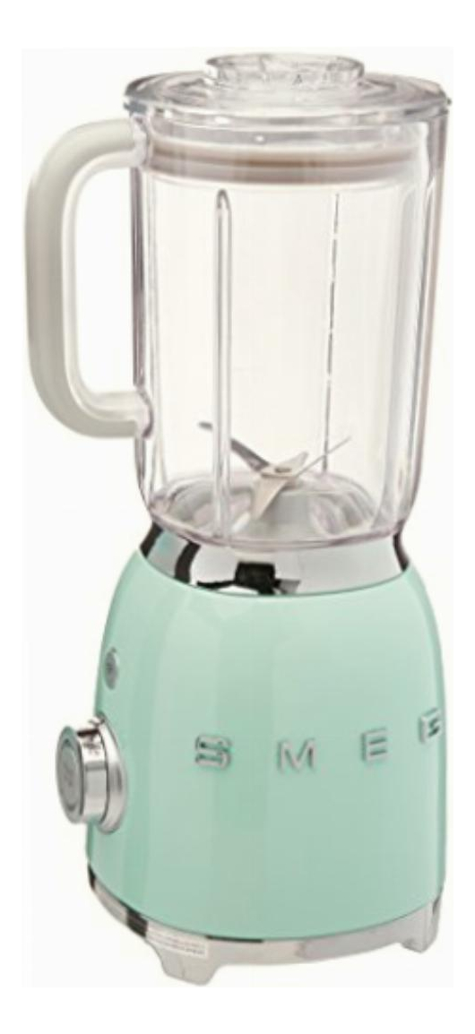 Foto 2 pulgar | Smeg 50s Licuadora, Verde Pastel, 48 Ounces, 1