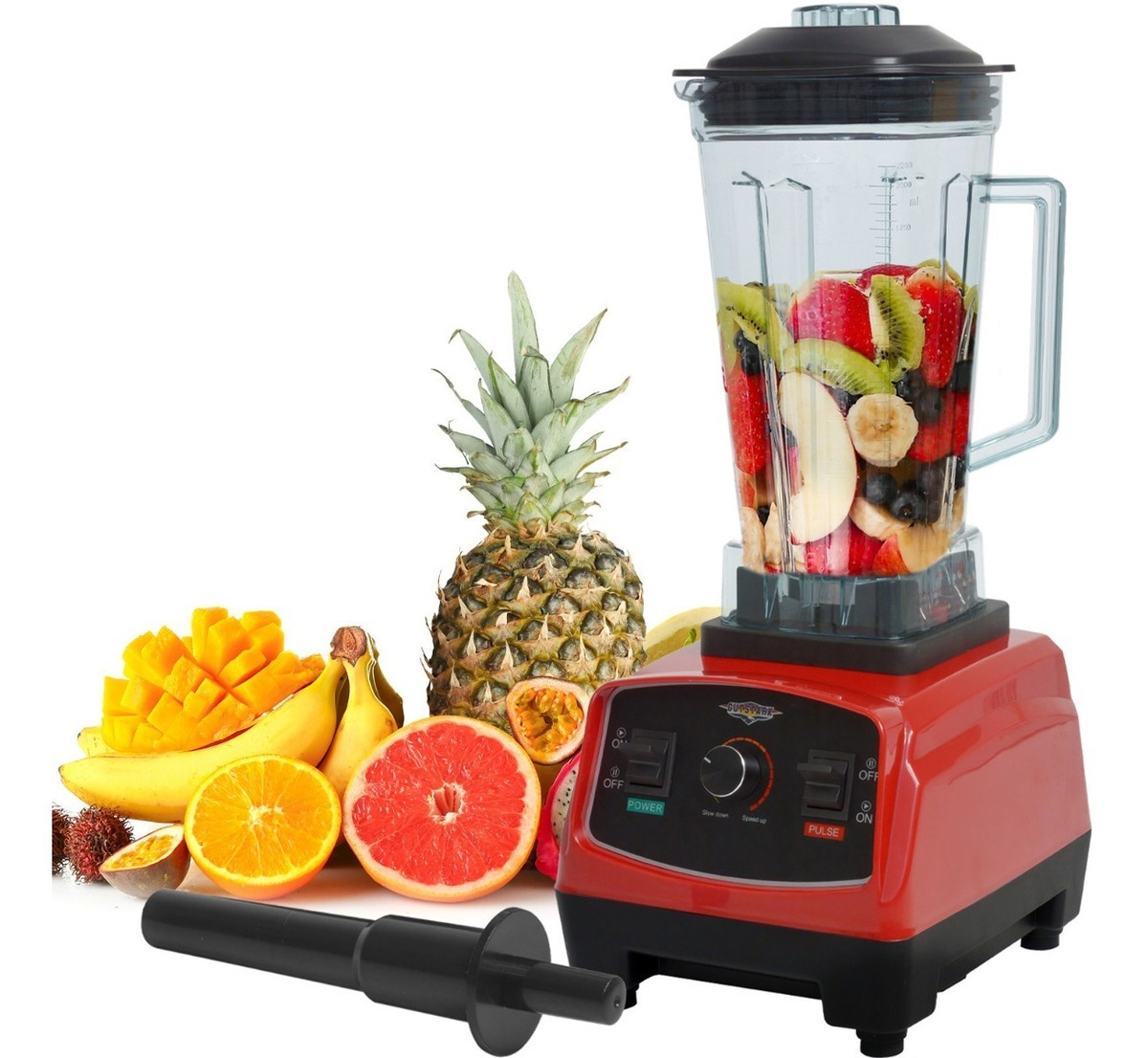 Foto 2 pulgar | Licuadora Industrial Pro 2.2l Blender Frape Jugo Hielo 1500w