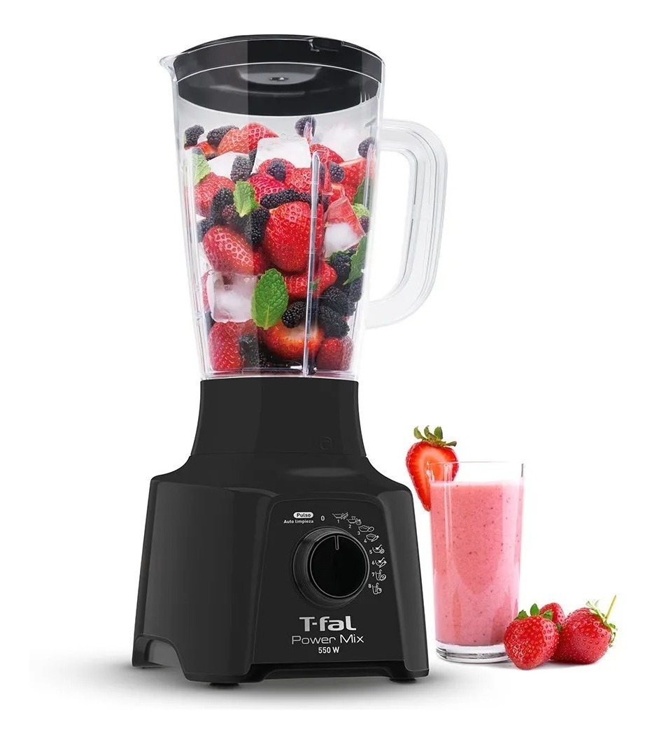 Licuadora T-fal Power Mix 8 Vaso Irrompible Jugos Y Comidas