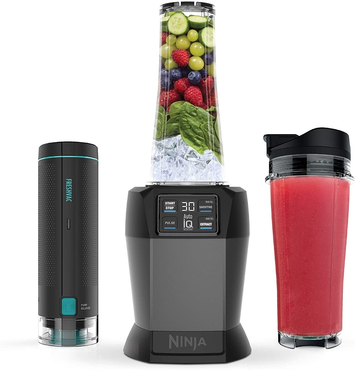 Foto 2 pulgar | Licuadora Nutri Ninja Bl580 Con Tecnología Freshvac