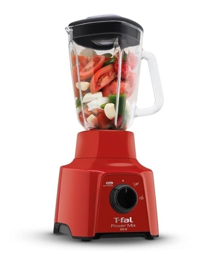 Licuadora T-fal Powermix Vaso De Vidrio 550 Watts 1.75 Litro $1,966