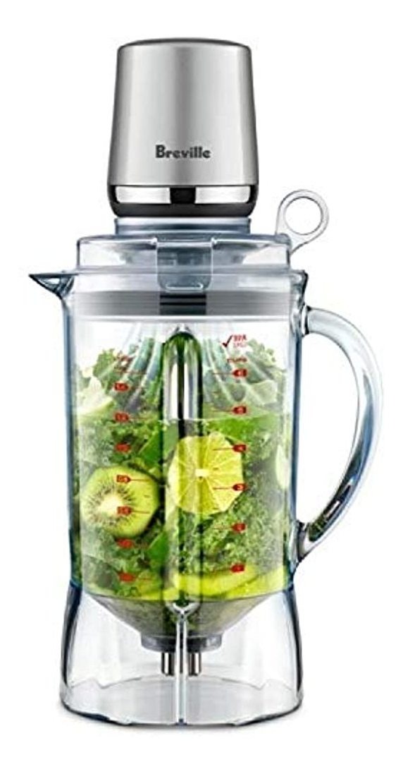 Breville Bbl002sil Vac Q Blender Bomba De Vacio, Plateado