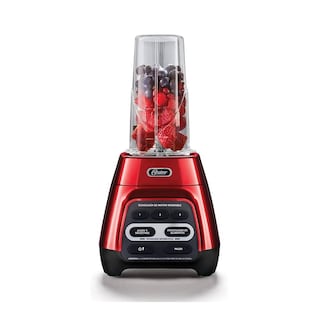 Foto 2 | Licuadora Reversible Oster 3 Velocidades 700 W Vaso Vidrio color Rojo