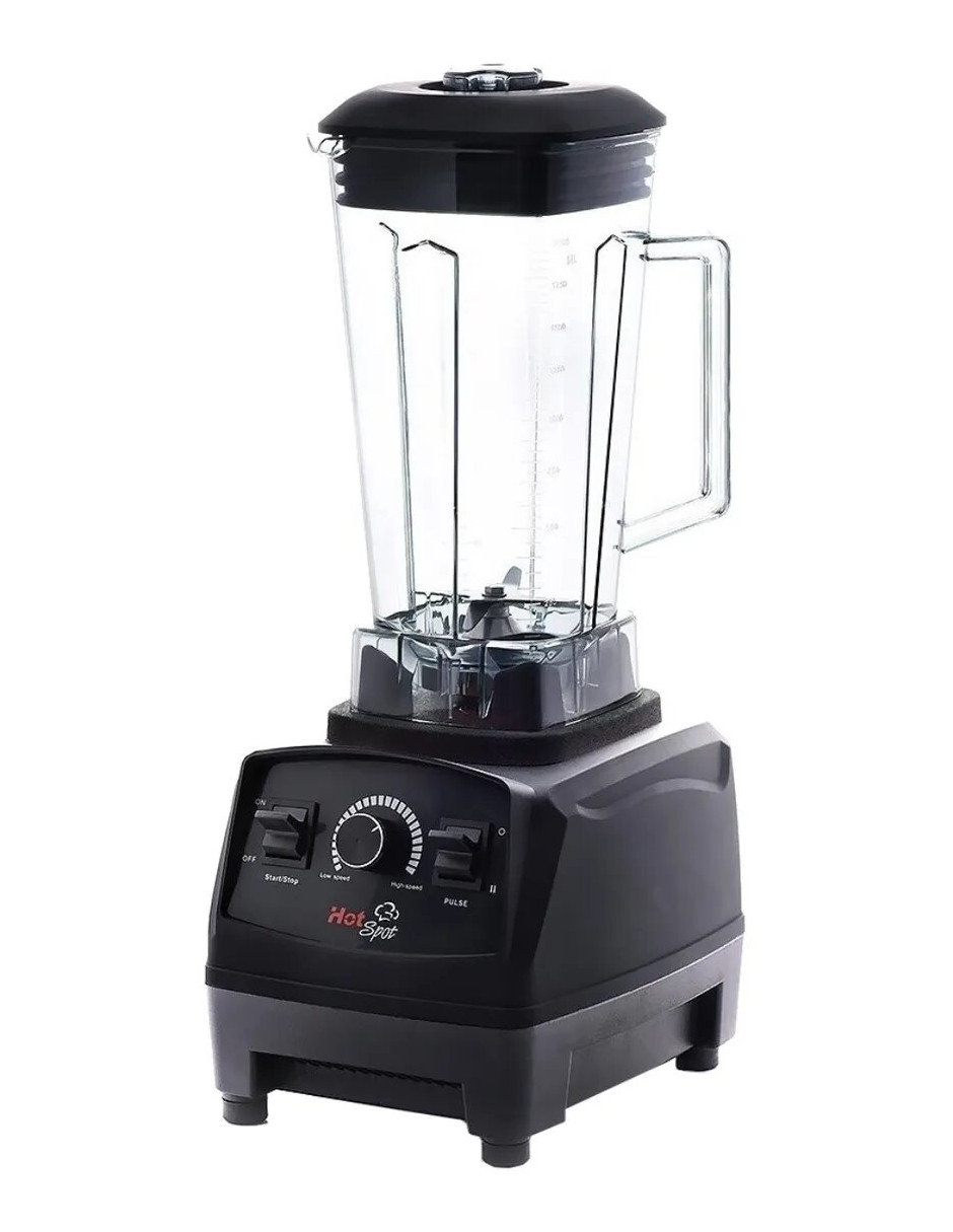 Licuadora 1500 Watts Hot spot color Negro De Uso Rudo