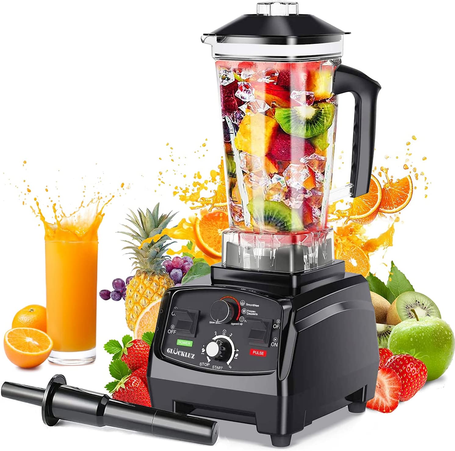 Foto 3 pulgar | Licuadora Profesional uso Rudo Incluye blender 1800w 2l