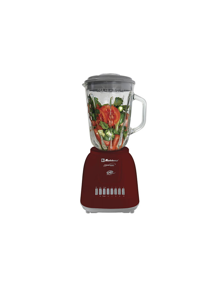 Foto 2 pulgar | Licuadora Koblenz LKM-5970VR Vaso Vidrio 1.5 L Rojo