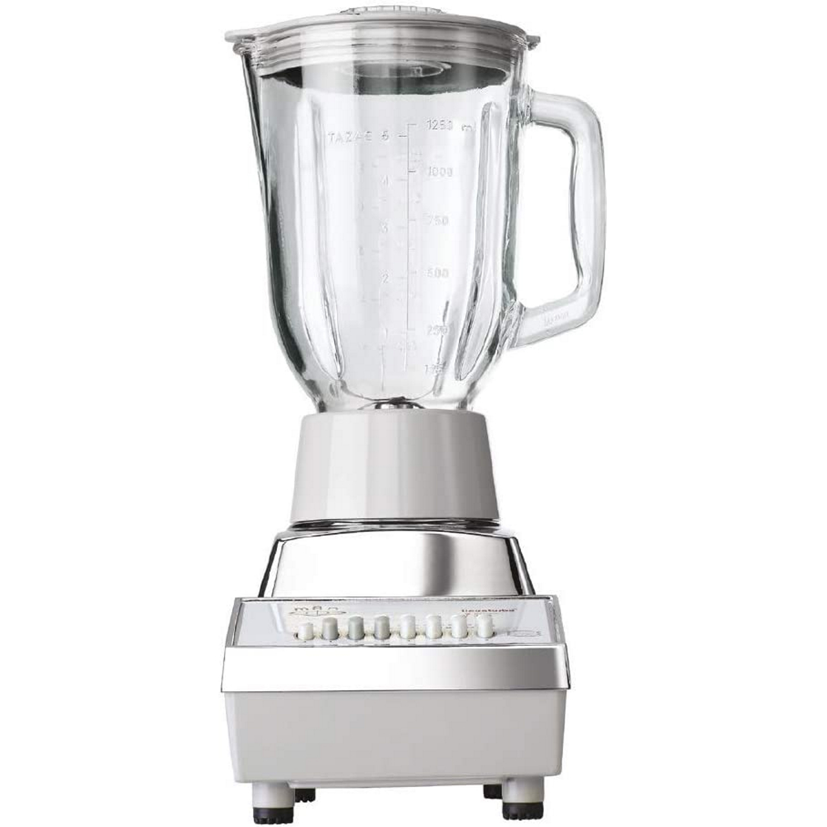 Licuadora Metálica Man Lmu-9090 7 Velocidades Vaso Vidrio