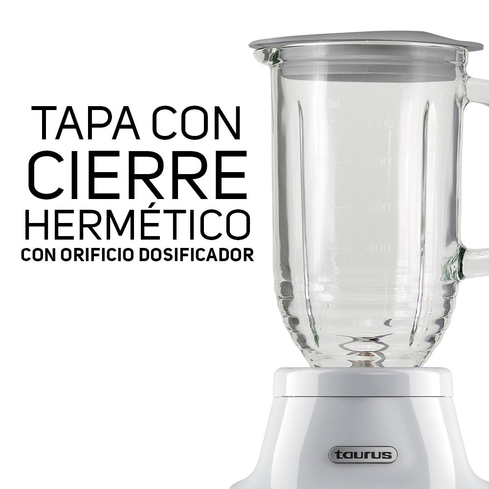 Foto 6 | Licuadora Taurus Grandeur White color Blanco con Jarra de Vidrio