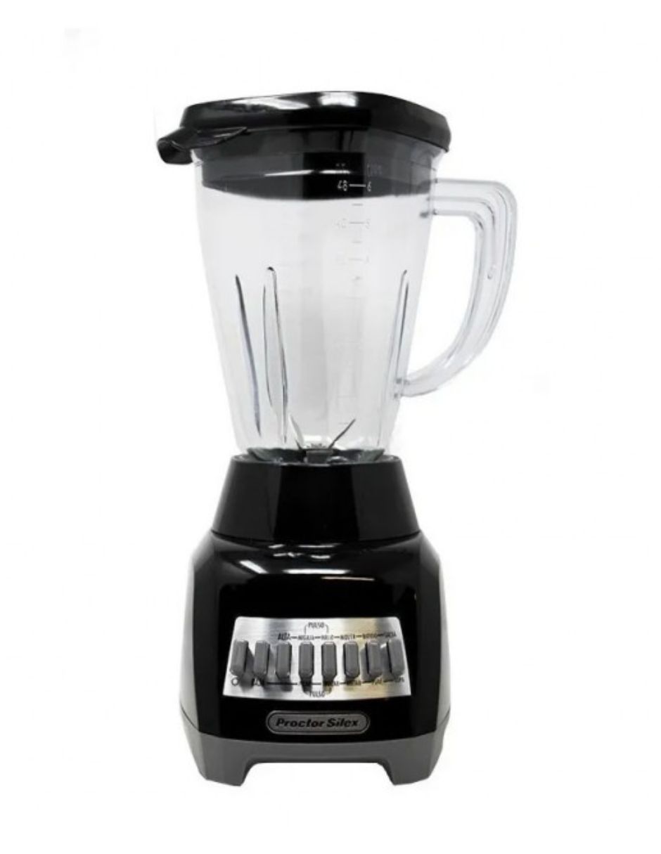 Licuadora Proctor Silex 50127RMX color Negro 10 Vel Vaso de Plástico 500 W