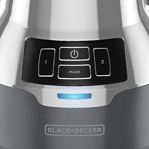 Foto 6 pulgar | Licuadora Personal Black+Decker 2 Velocidades 600 W Vaso de Plástico Gris