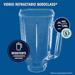 Foto 6 | Licuadora Clásica Oster Blst4126-roja Vaso de Vidrio 2 Velocidades