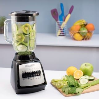 Foto 5 | Licuadora Black+Decker BLBD210GBMX Negro 12 VEL 1.25 L Vaso de Vidrio