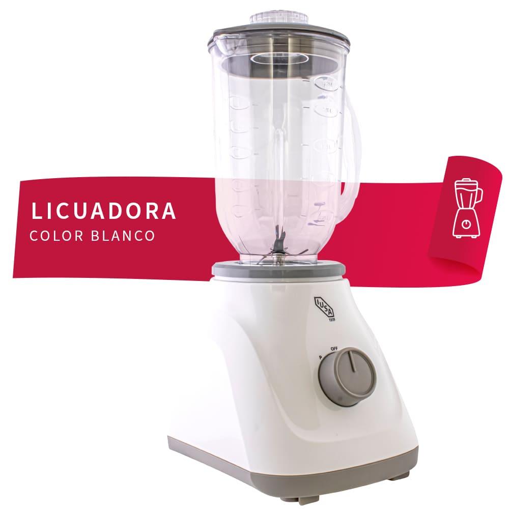 Foto 9 pulgar | Licuadora Iusa Ilb-500 color Blanco 1.25 L 3 Velocidades