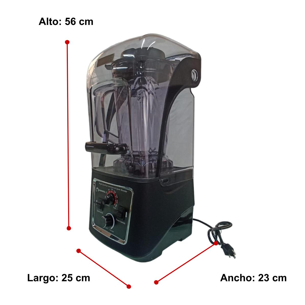 Foto 7 pulgar | Licuadora Con Escudo 2200w 4 L Shorbull