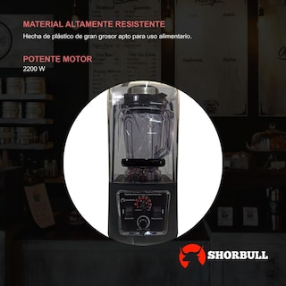 Foto 8 | Licuadora Con Escudo 2200w 4 L Shorbull